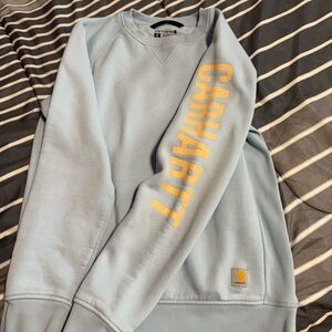Carhartt woman’s Light Blue Crewneck